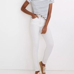 Madewell 9” high rise skinny jeans. Size 27 tall. Like new, only wore once! 💓